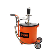 ENGRASADORA NEUMATICA CON TANQUE Y RUEDAS RELACIÃ“N 50:1