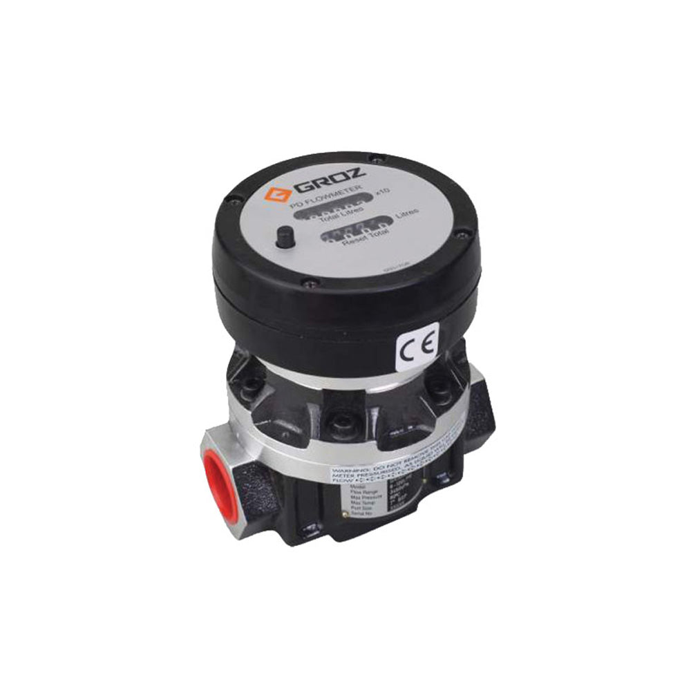 MEDIDOR DE FLUJO EN GALONES 1''NPT 500PSI GASOLINA Y ACEITE PRECISIÓN +/-1%