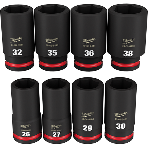 JUEGO DADOS DE IMPACTO 8PZS CUADRANTE 3/4“