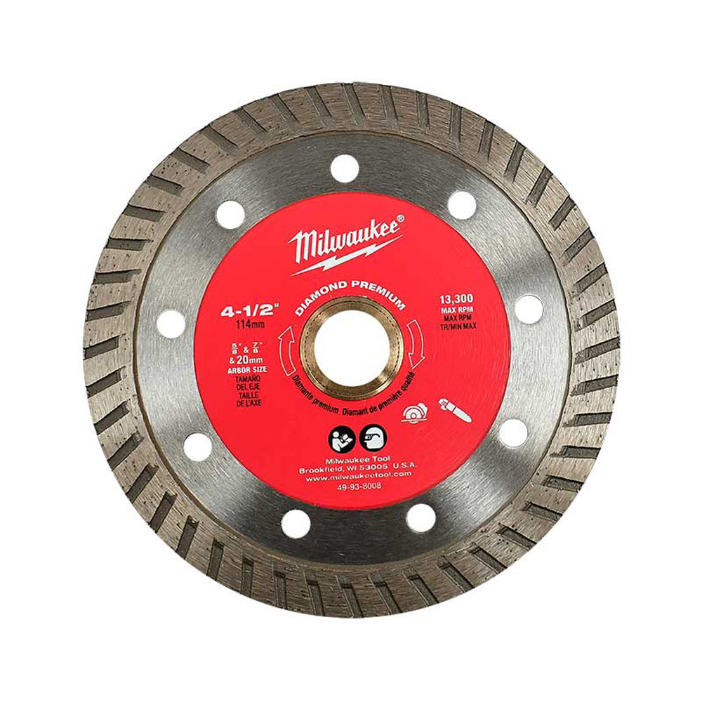 DISCO DIAMANTADO TURBO PREMIUM P/ CONCRETO