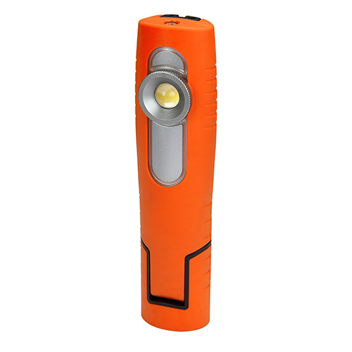 LUZ DE INSPECCIÓN RECARGABLE COB 08 DE 10 W CON CARGA INALÁMBRICA.
