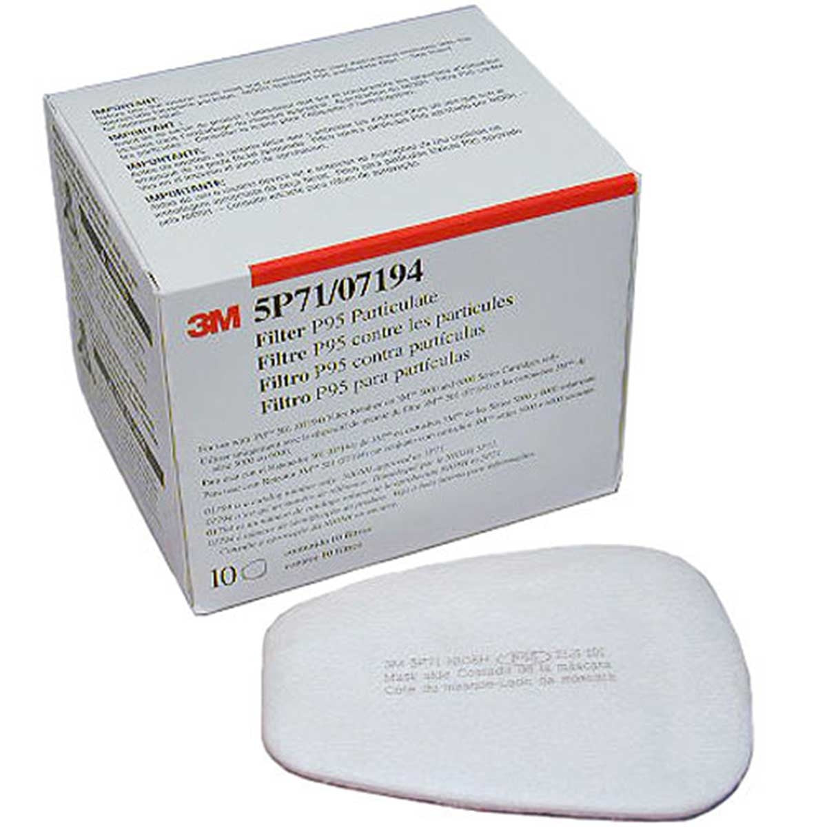 PREFILTROS P95 PARA CARTUCHOS (Paquete de 10)