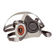 RESPIRADOR DE MEDIO ROSTRO DE BAJO MANTENIMIENTO SERIE 6000 (No incluye filtros)