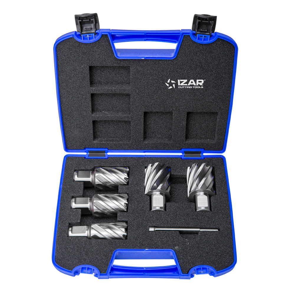 JUEGO DE BROCAS ANULARES WELDON HSS - 4070 DE 6PZS