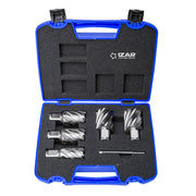 JUEGO DE BROCAS ANULARES WELDON HSS - 4070 DE 6PZS