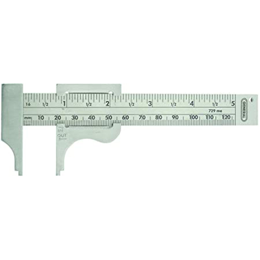 CALIBRADOR PIE DE REY 4'' (100 MM) DESLIZABLE