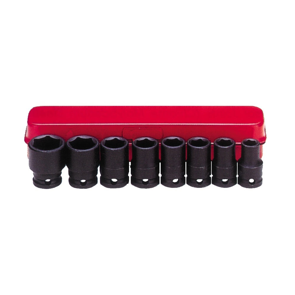 JUEGO DE DADOS DE IMPACTO 8 PZS DR. 3/8