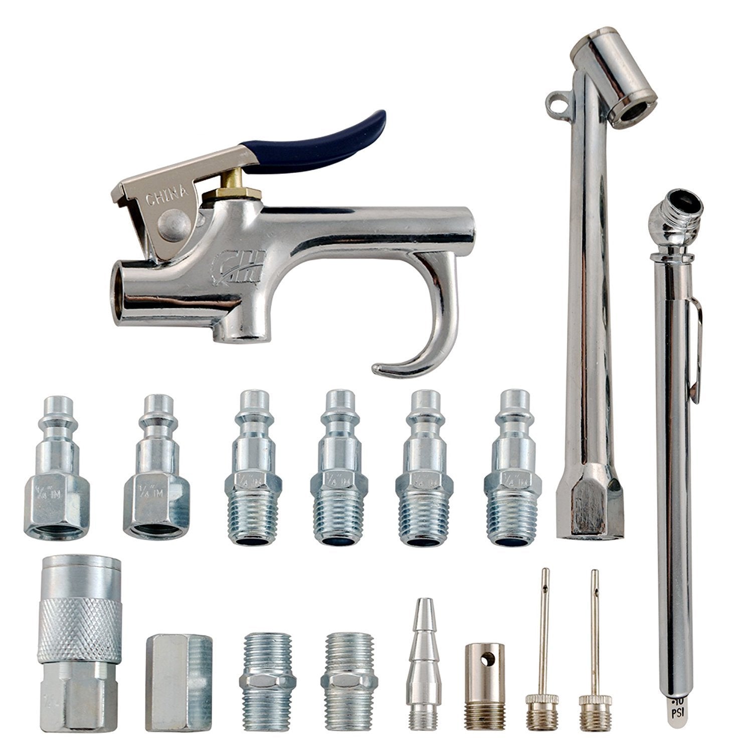 KIT ACCESORIOS NEUMÁTICOS 18PZS