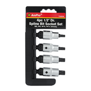 JUEGO DE DADOS ESTRIADOS 4 PZS 1/2" M6-M12