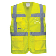 CHALECO REFELECTIVO EJECUTIVO AMARILLO MESH AIR ATENAS
