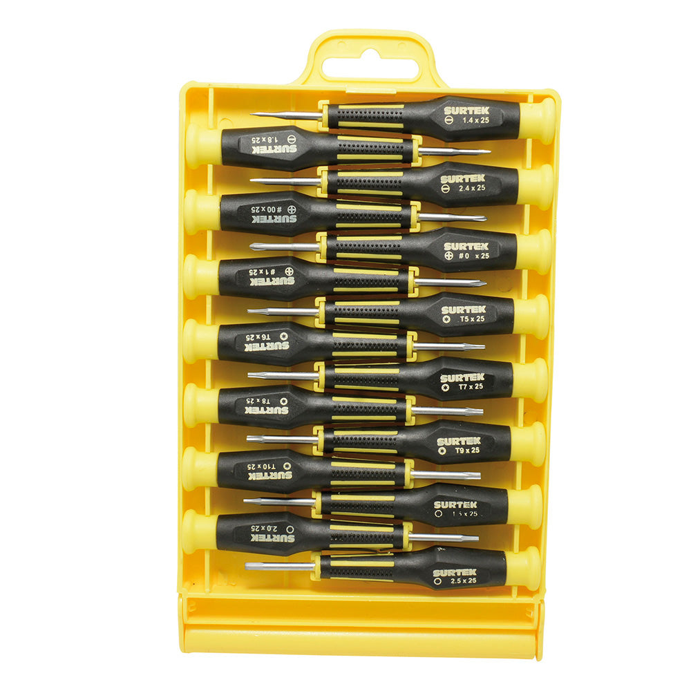 JUEGO DE DESTORNILLADORES DE PRECISION 15 PZS