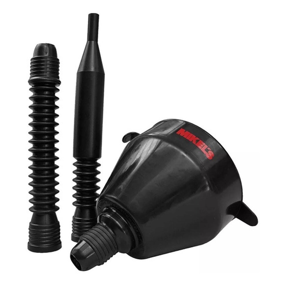 EMBUDO PLASTICO CON TUBO FLEXIBLE