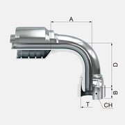 HEMBRA GIRATORIA A 90 BSP CONO 60