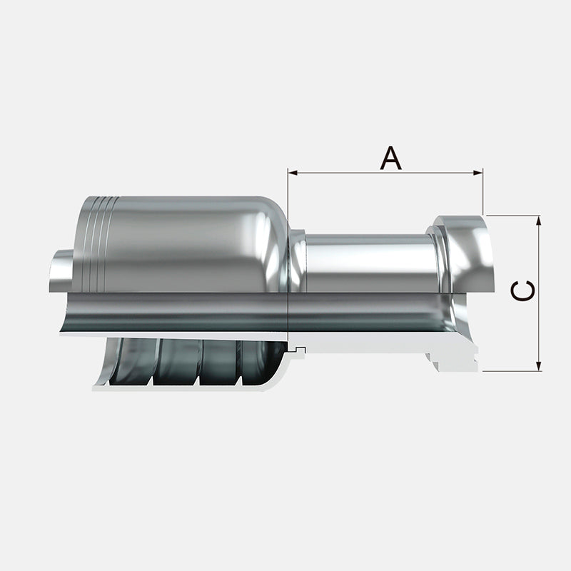 BRIDA RECTA SAE 3000 PSI CODIGO 61