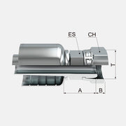 HEMBRA GIRATORIA NPSM RECTA ASIENTO CONO 60
