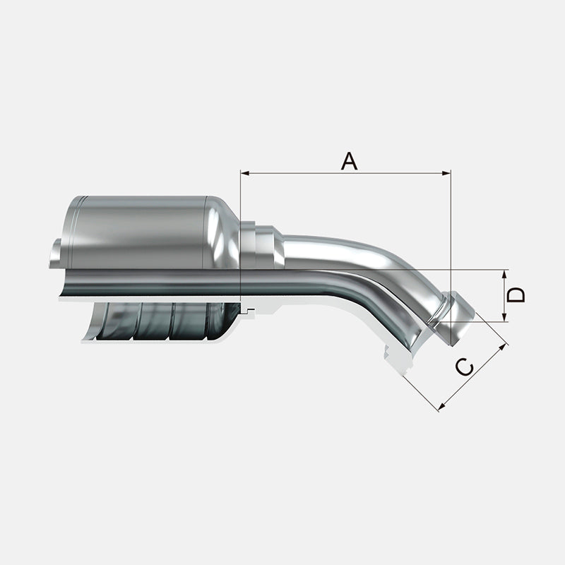 BRIDA CODE A 45 SAE 3000 PSI CODIGO 61