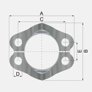 KIT DE BRIDA FLANGE CODIGO 61 WP 3000 PSI