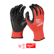 GUANTES RESISTENTES A CORTES CON RECUBRIMIENTO DE NITRILO EN PALMA