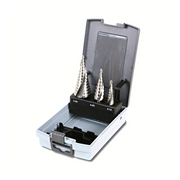 JUEGO DE BROCAS ESCALONADAS ESPIRAL HSS 5% COBALTO