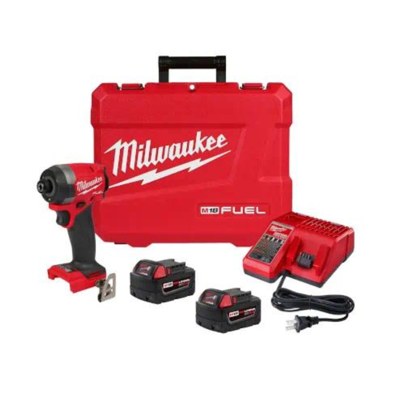 KIT DE ATORNILLADOR M18 CON 2 BATERÍAS Y CARGADOR