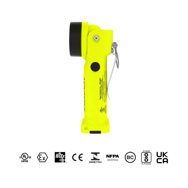 LINTERNA ANGULAR DUAL INTRÍNSECAMENTE SEGURA RECARGABLE - 205 LUMENS