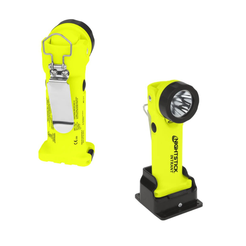 LINTERNA ANGULAR DUAL INTRÍNSECAMENTE SEGURA RECARGABLE - 205 LUMENS