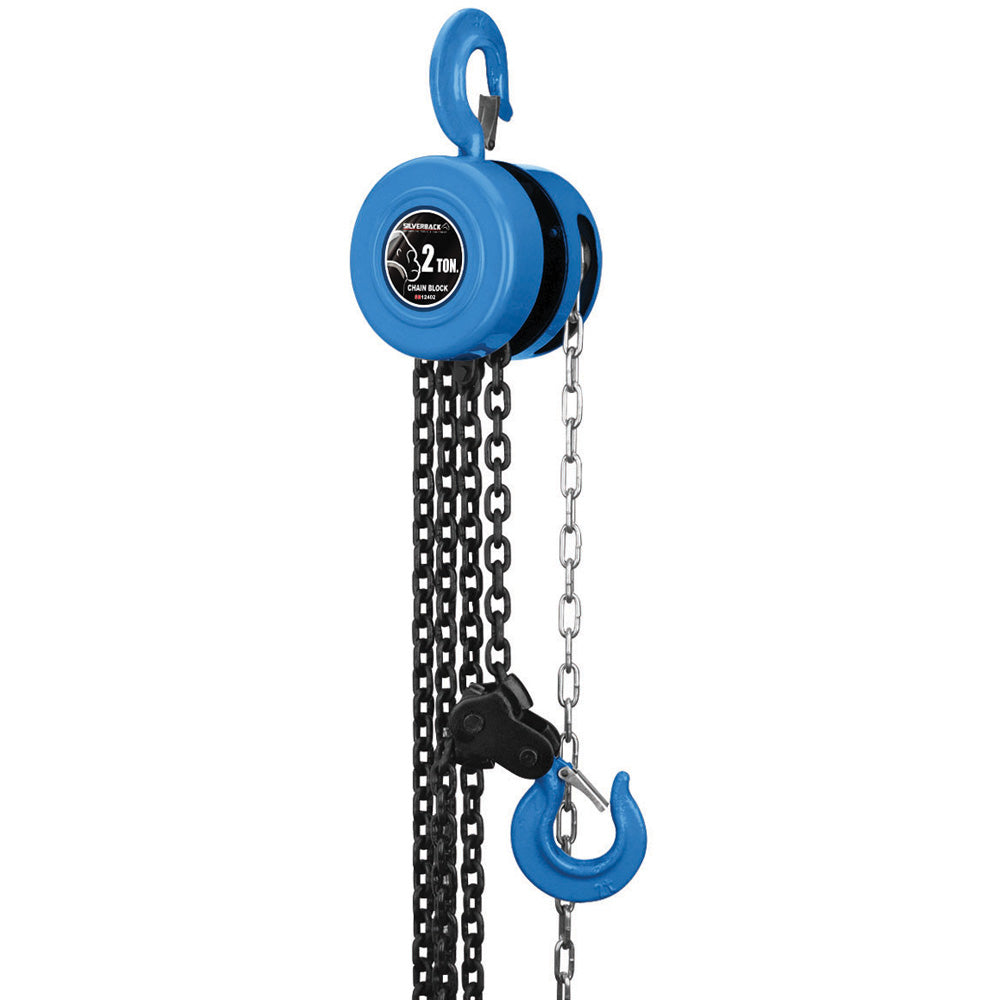 MALACATE DE CADENA CAPACIDAD 2T CADENA 3M SILVERBACK