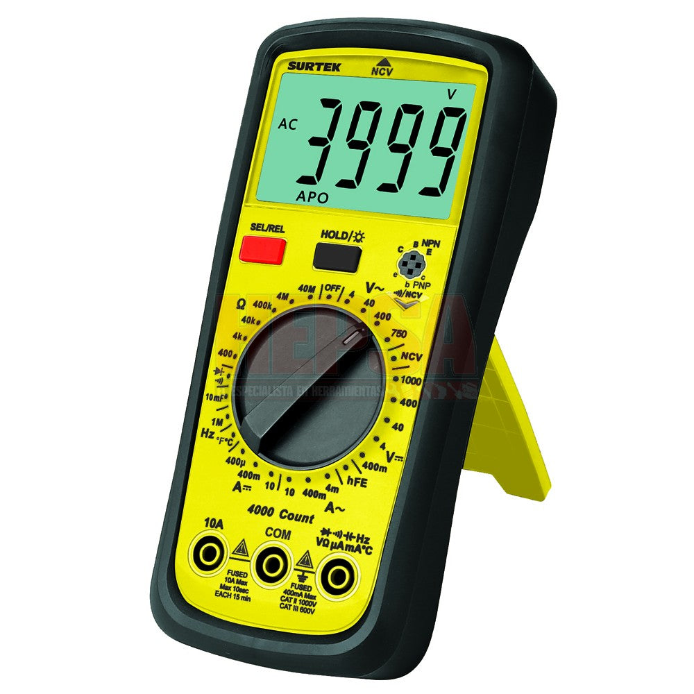 MULTIMETRO PROFESIONAL  DIGITAL AILSADA 1000V