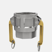 UNION CONEXION RAPIDA ACOPLE HEMBRA TIPO D ALUMINIO