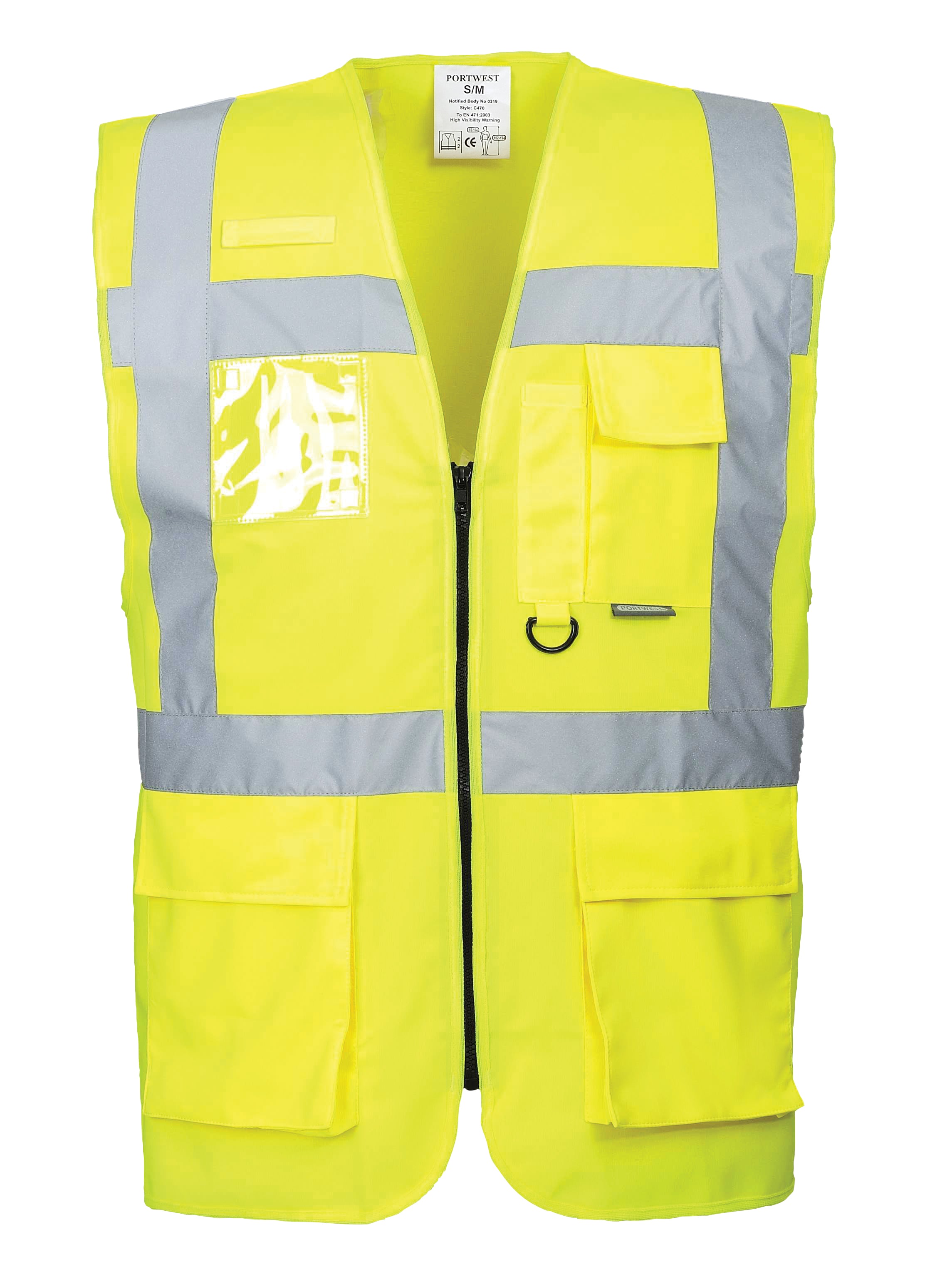 CHALECO EXECUTIVE BERLIN AMARILLO TALLA L