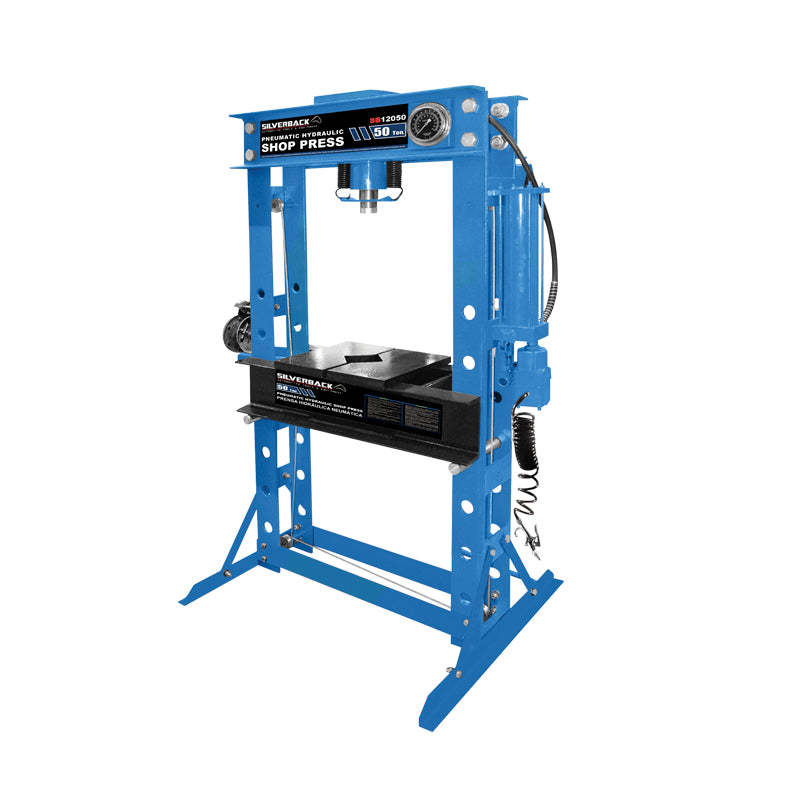 PRENSA HIDRONEUMÁTICA CAPACIDAD 50T SILVERBACK
