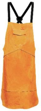 DELANTAL DE CUERO PARA SOLDADURA CANELA