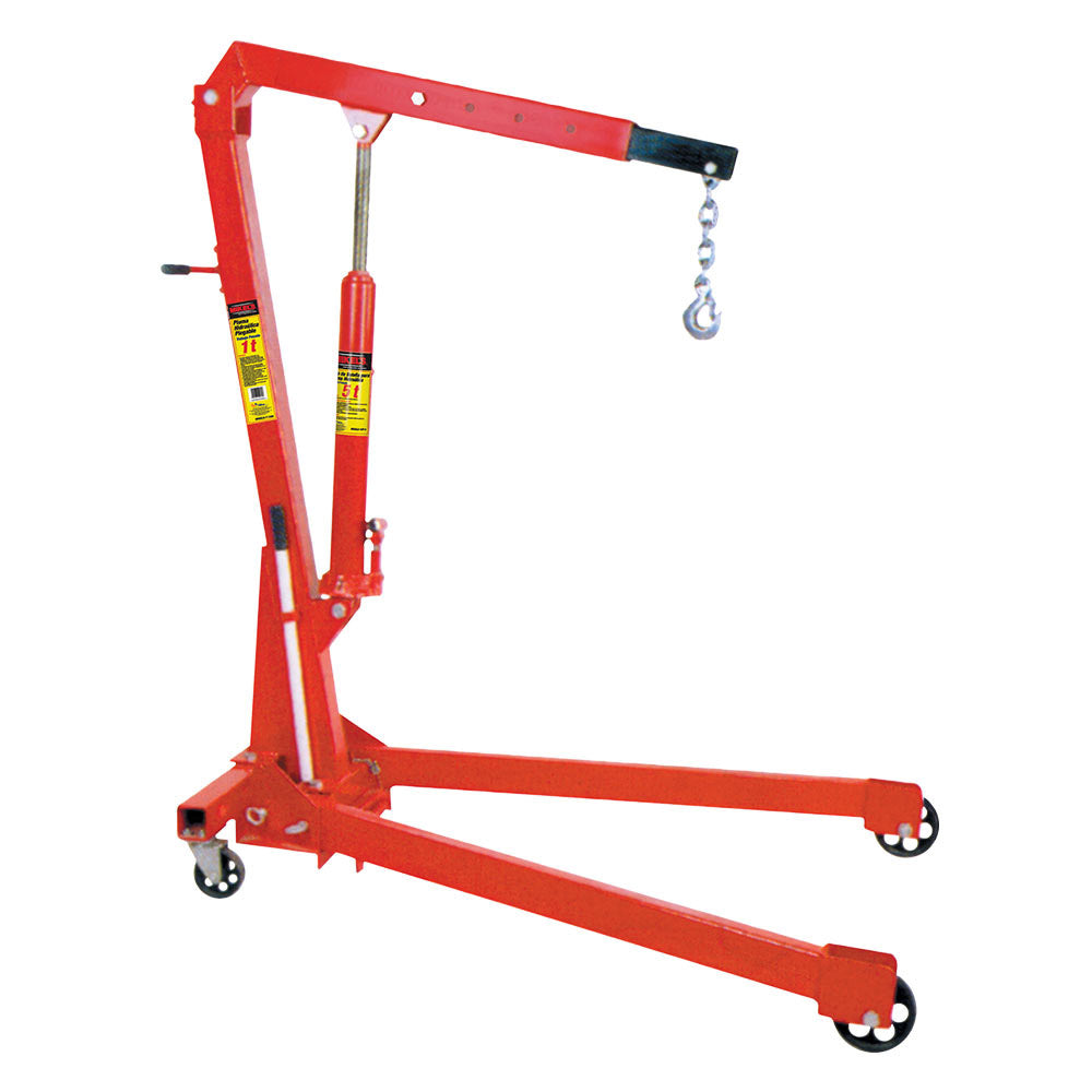 GRUA HIDRAULICA PARA MOTOR PLEGABLE CAPACIDAD 1T
