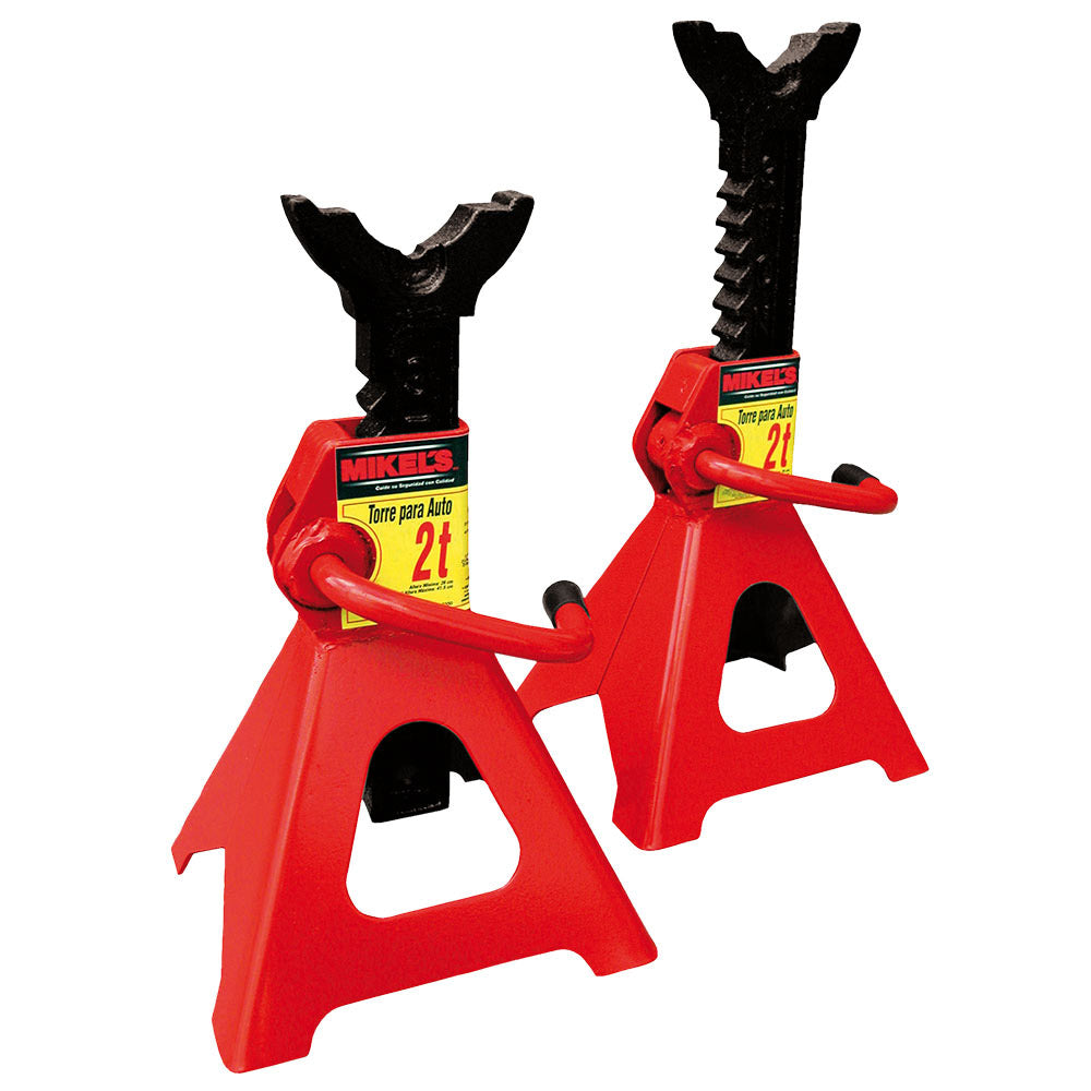 BURRO MECANICO DE CREMALLERA CAPACIDAD 2T (1 PAR)