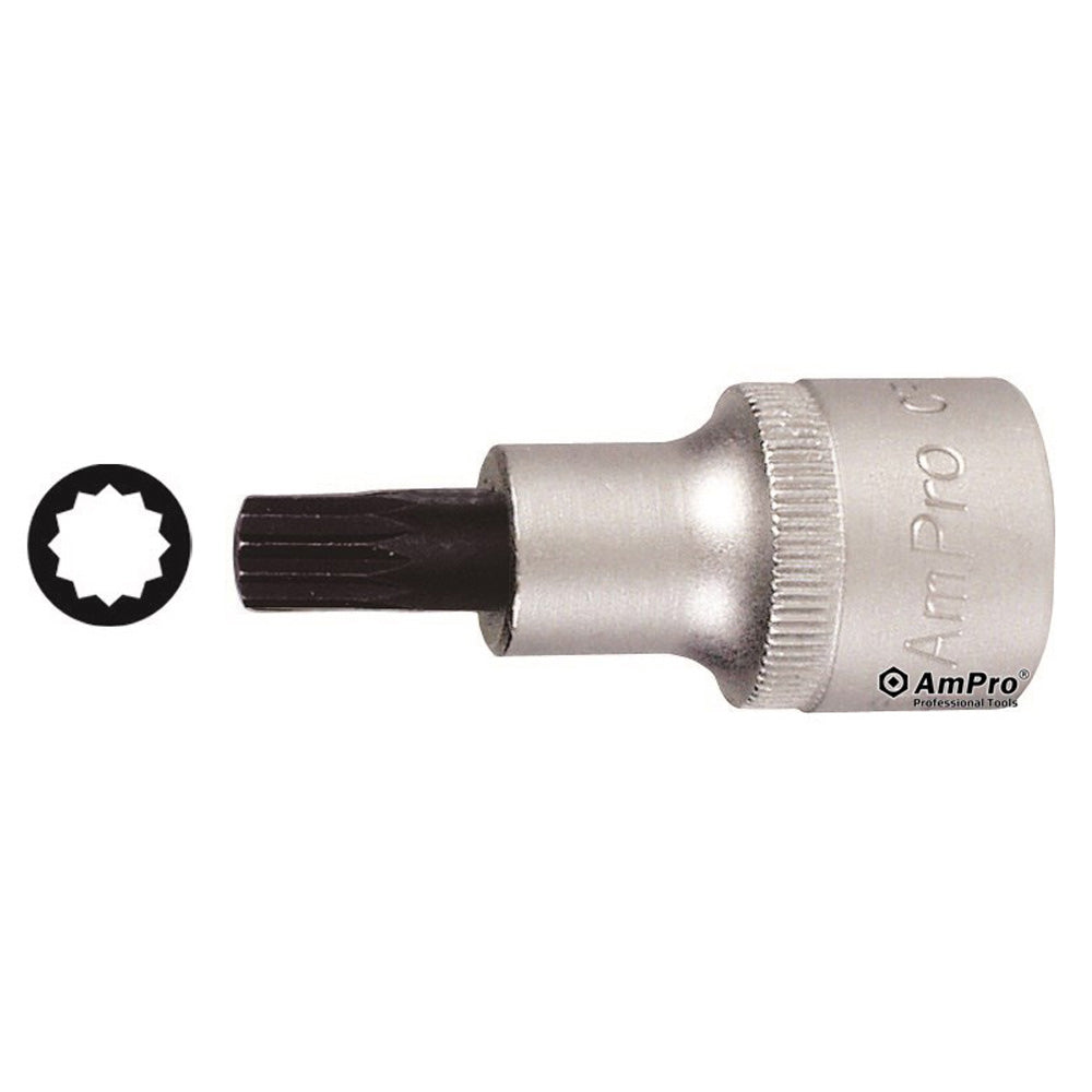 DADO PUNTA ESTRIADA CORTO DR.1/2" (55MM)