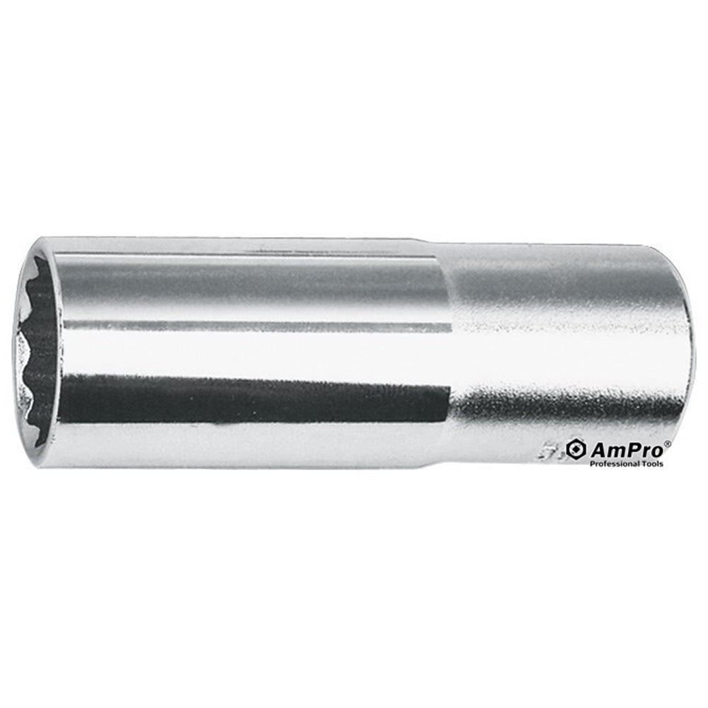 DADO LARGO 12 PUNTAS METRICO DR. 3/8"