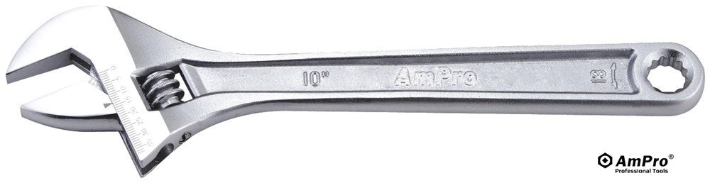 LLAVE AJUSTABLE CROMADA CON MANGO