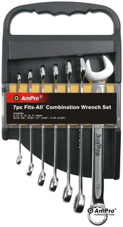 JUEGO DE LLAVES COMBINADAS FITS ALL 7 PZS 10-19MM