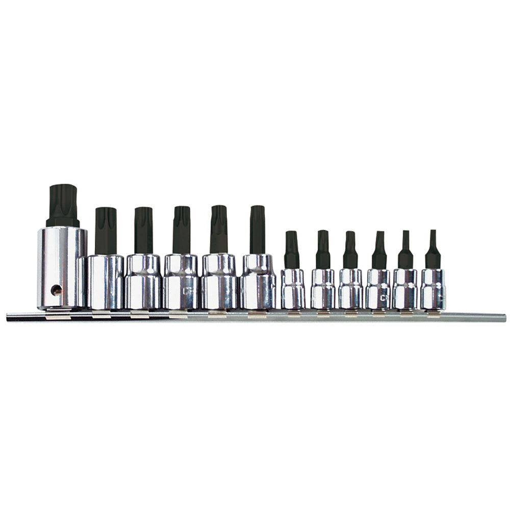 JUEGO DE PUNTAS TORX 12 PZS